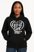No Worries, God Got Me” Faith Hoodie – Comfort Meets Confidence