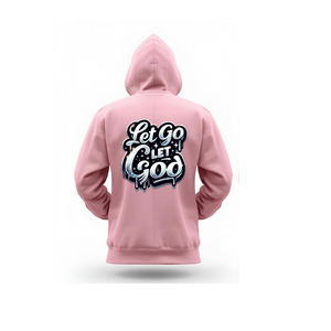 Let Go & Let God” Faith Hoodie – Inspire Peace, Trust, and Strength