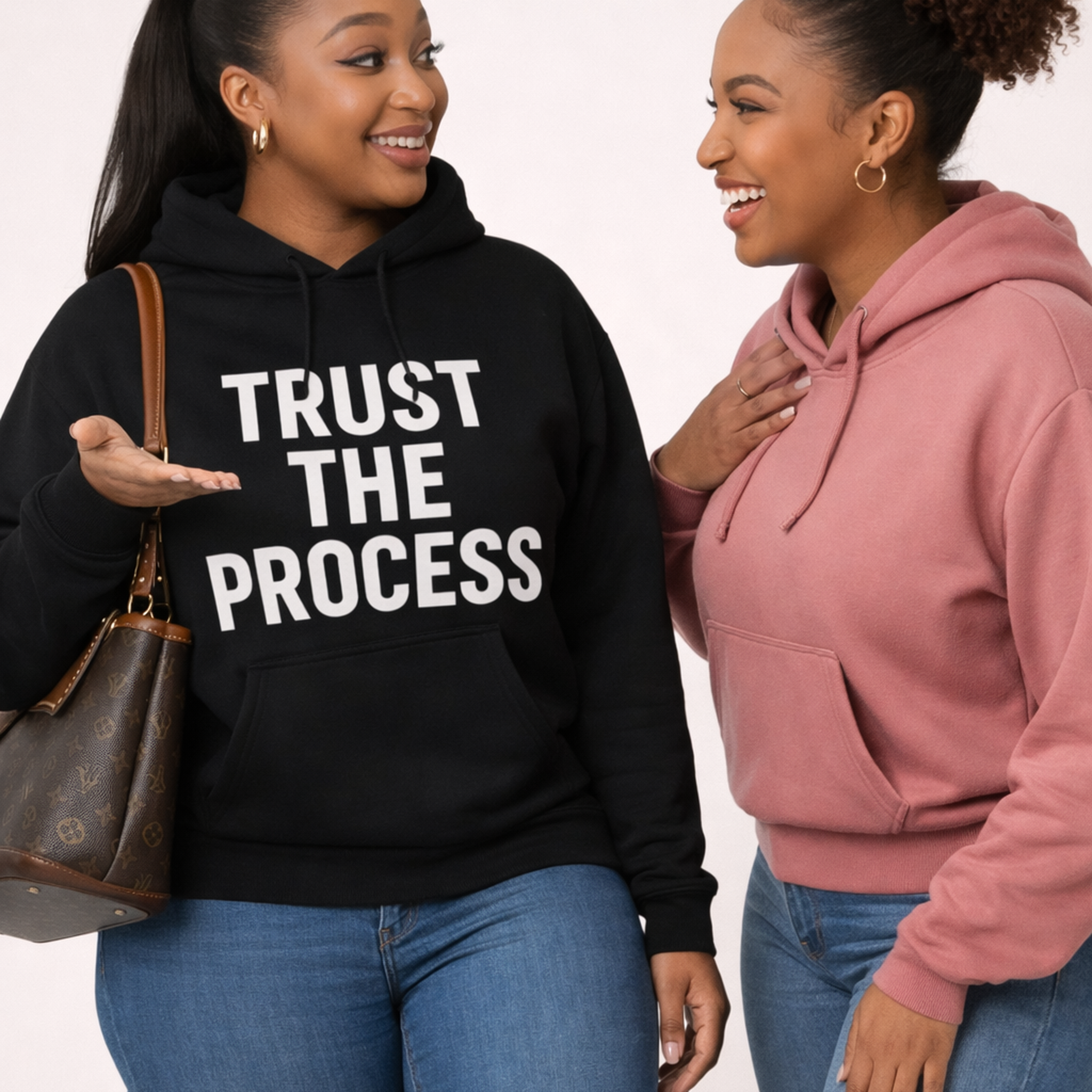 Trust the process biblical motivating hoodie